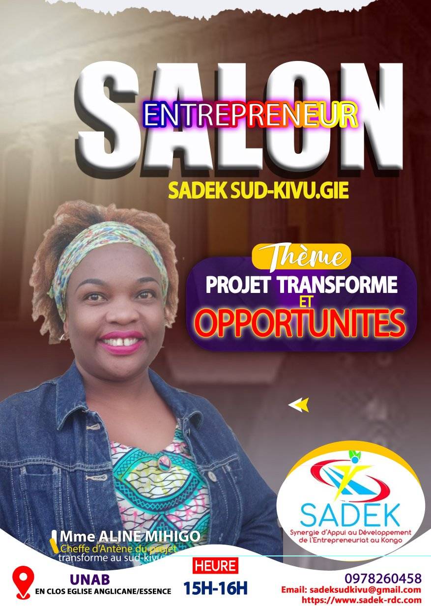 Sensibilisation R Ussie Des Entrepreneurs De Bukavu Sur Le Projet